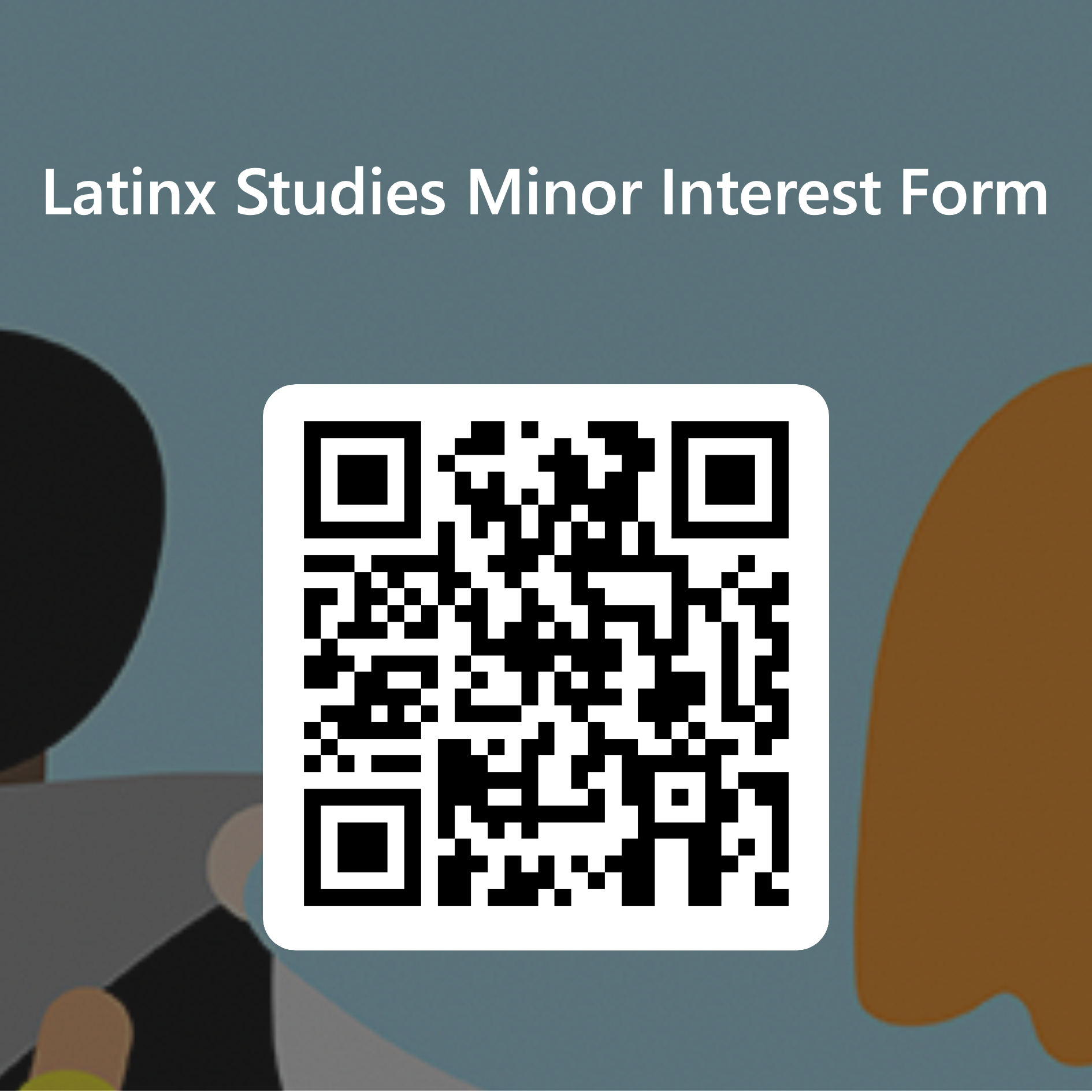 QR code for Latinx Studies Minor Interest Form